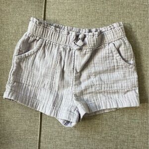 BUNDLE - Garanimals Baby Girl Gauze-Like Shorts - 2 Pairs